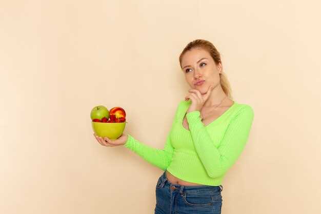 Овощи и фрукты с низким содержанием калорий